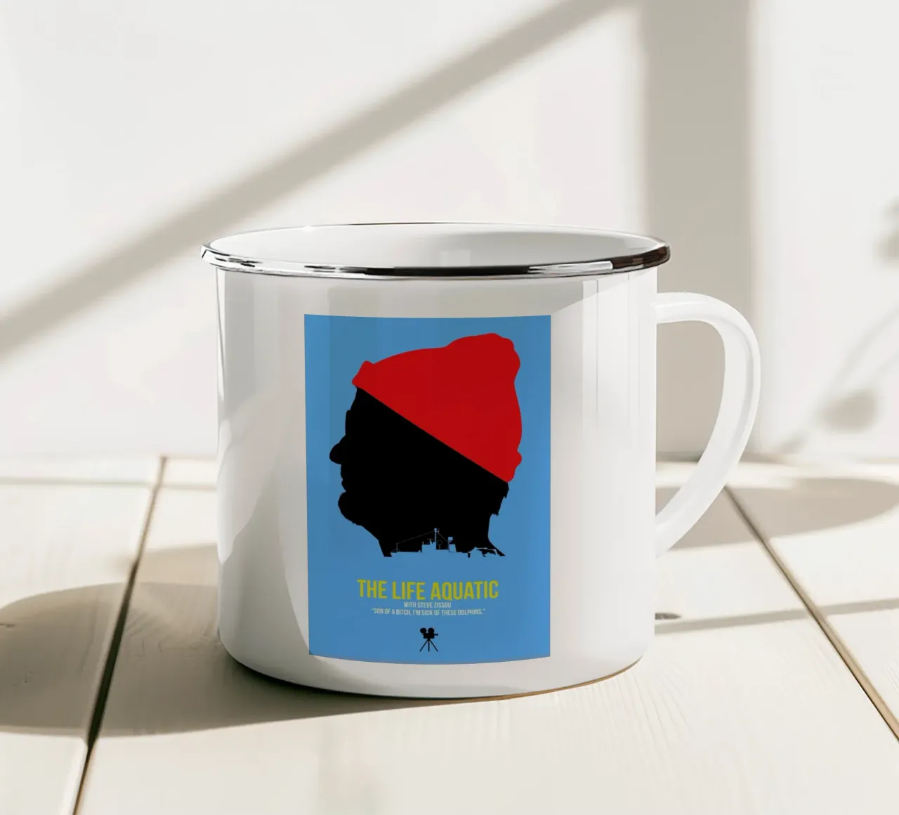 The Life Aquatic tazza in smalto da Naxart