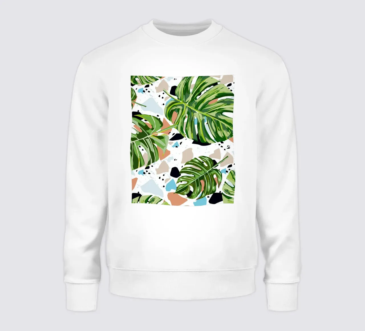Tropical & Terrazzo felpa da 83oranges