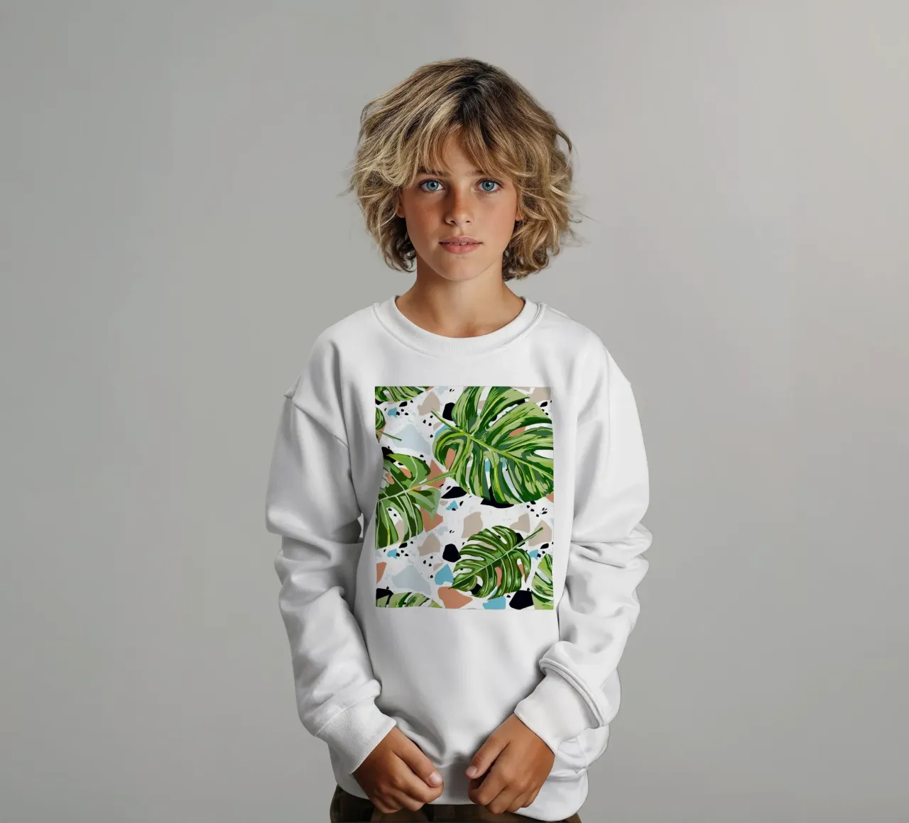 Tropical & Terrazzo felpa bambino da 83oranges