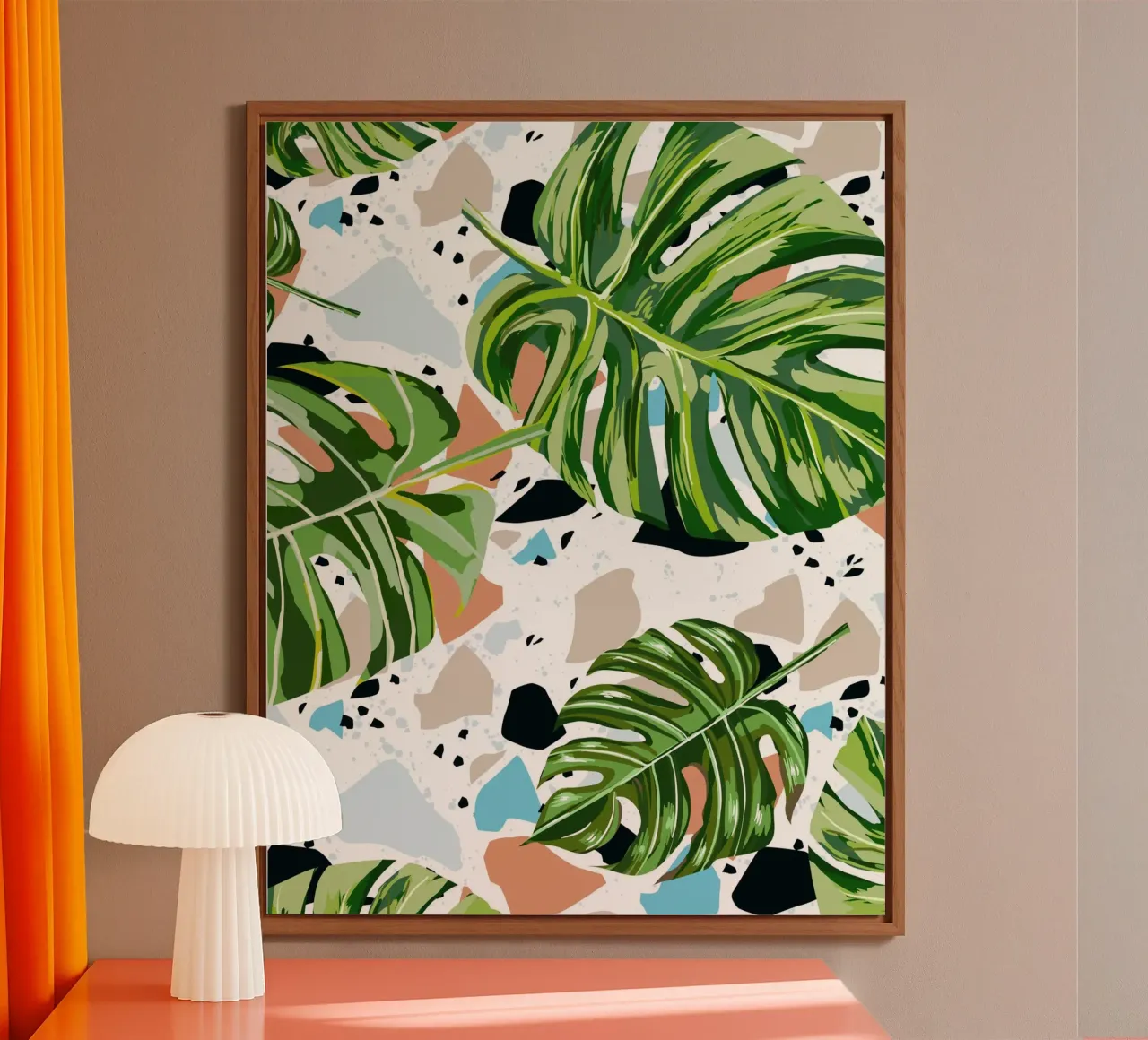 Tropical & Terrazzo alluminio dibond da 83oranges