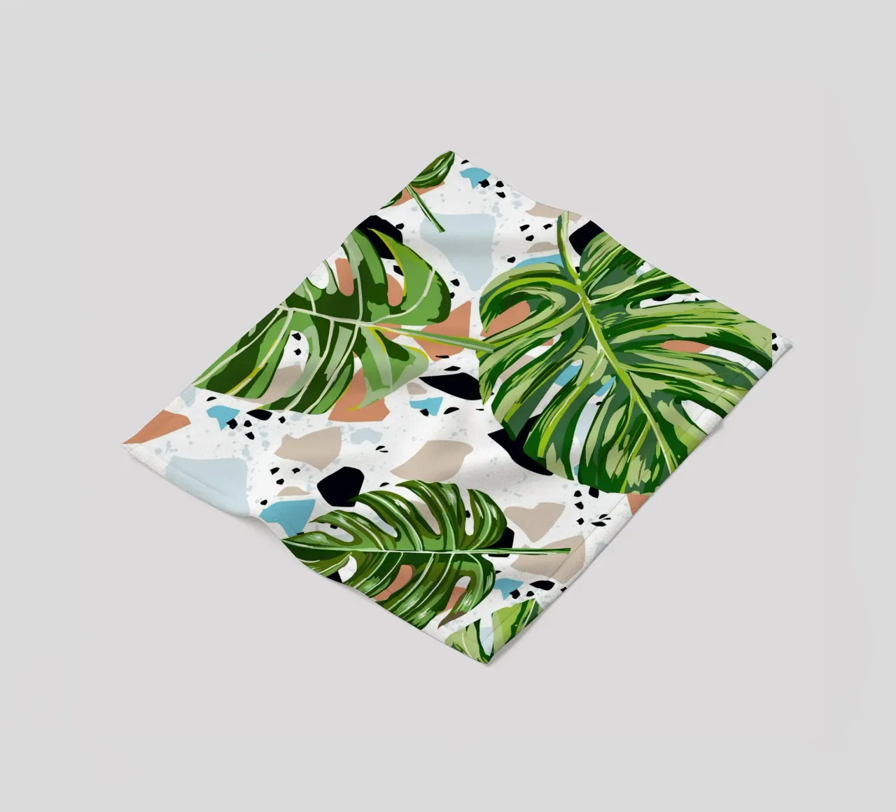 Tropical & Terrazzo coperta in pile da 83oranges