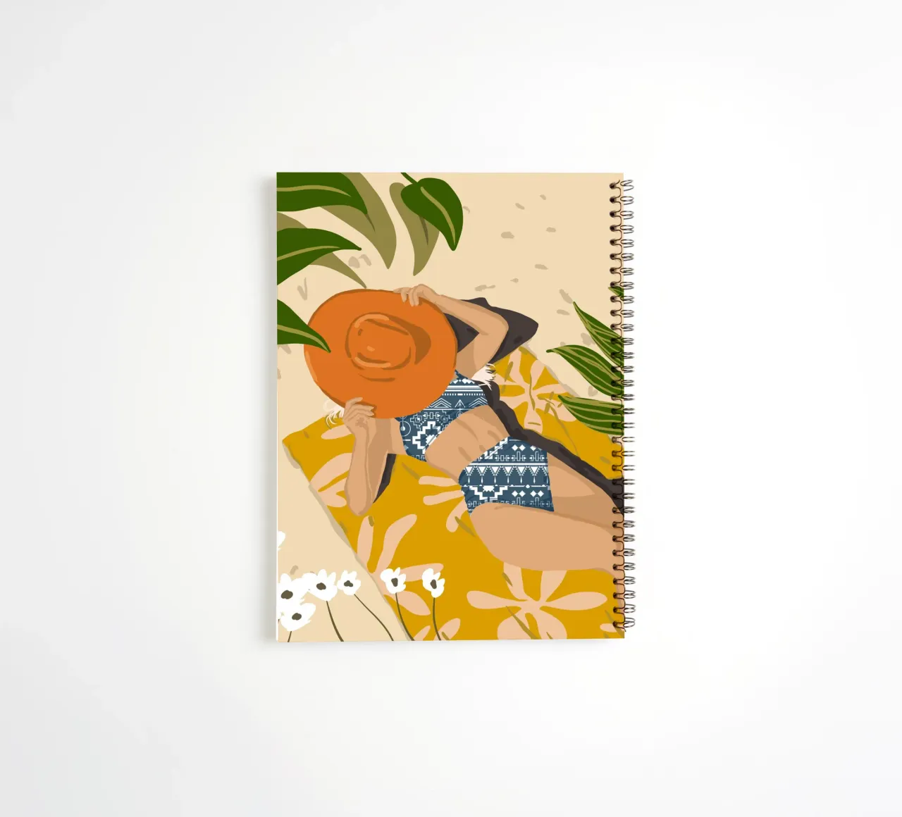 Wherever you go, bring your own sunshine spiral notebook by 83oranges