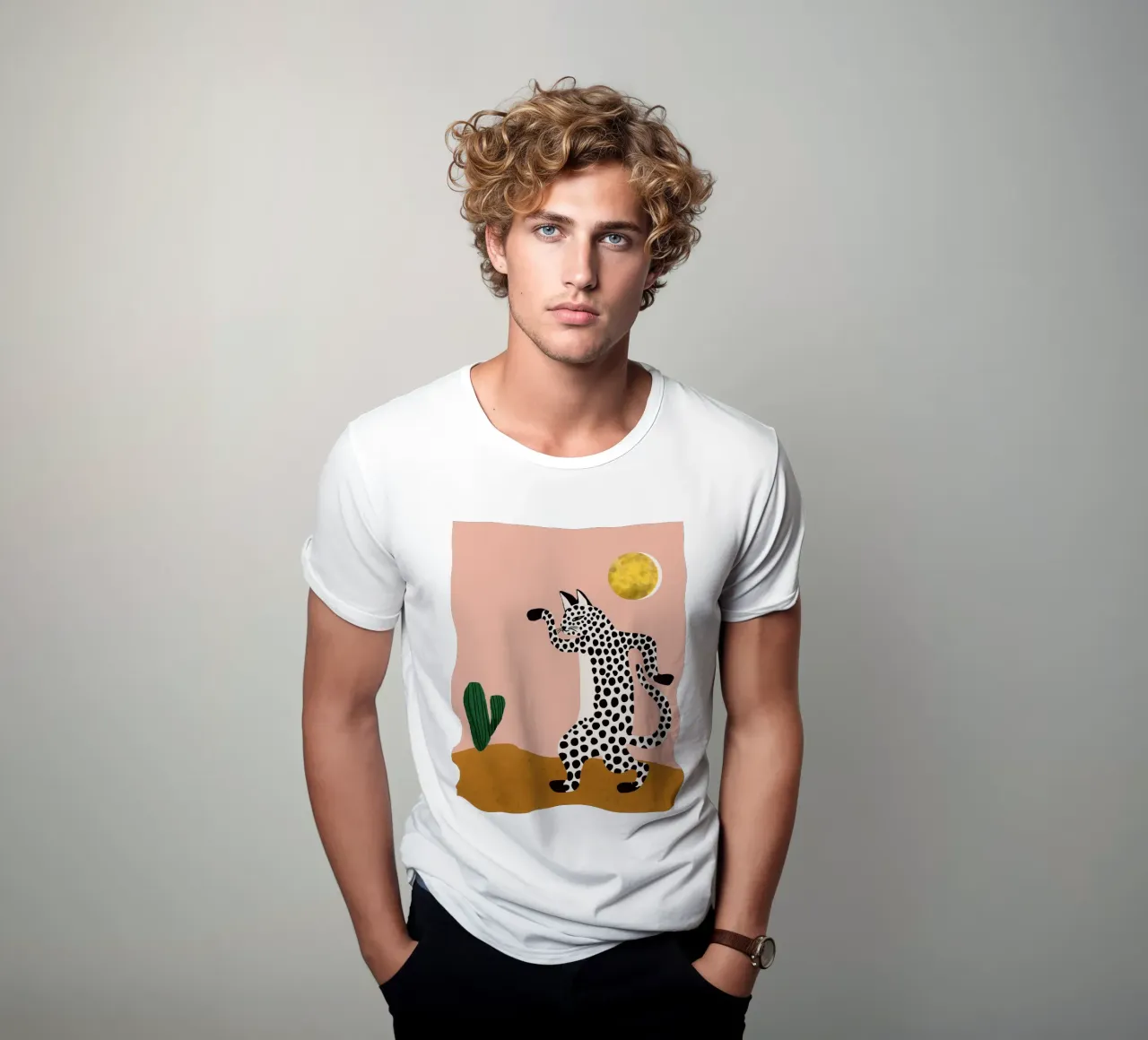 Gatto selvatico Jazzy t-shirt da 83oranges