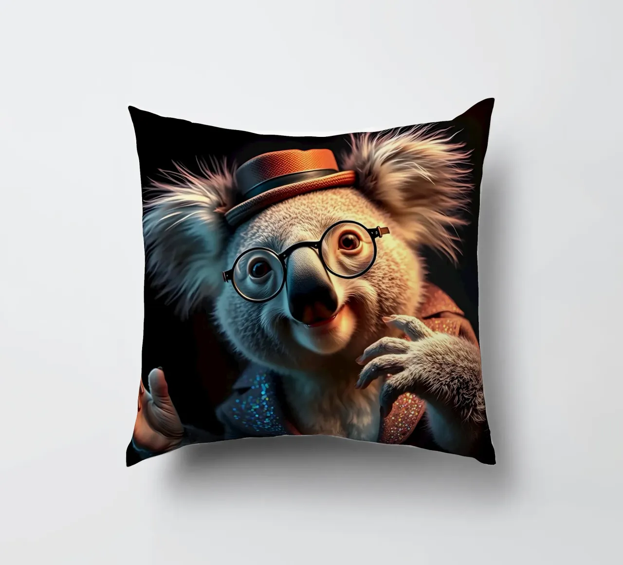 Does He Remind You Of Lennon? decorative cushion by Anita's Dream