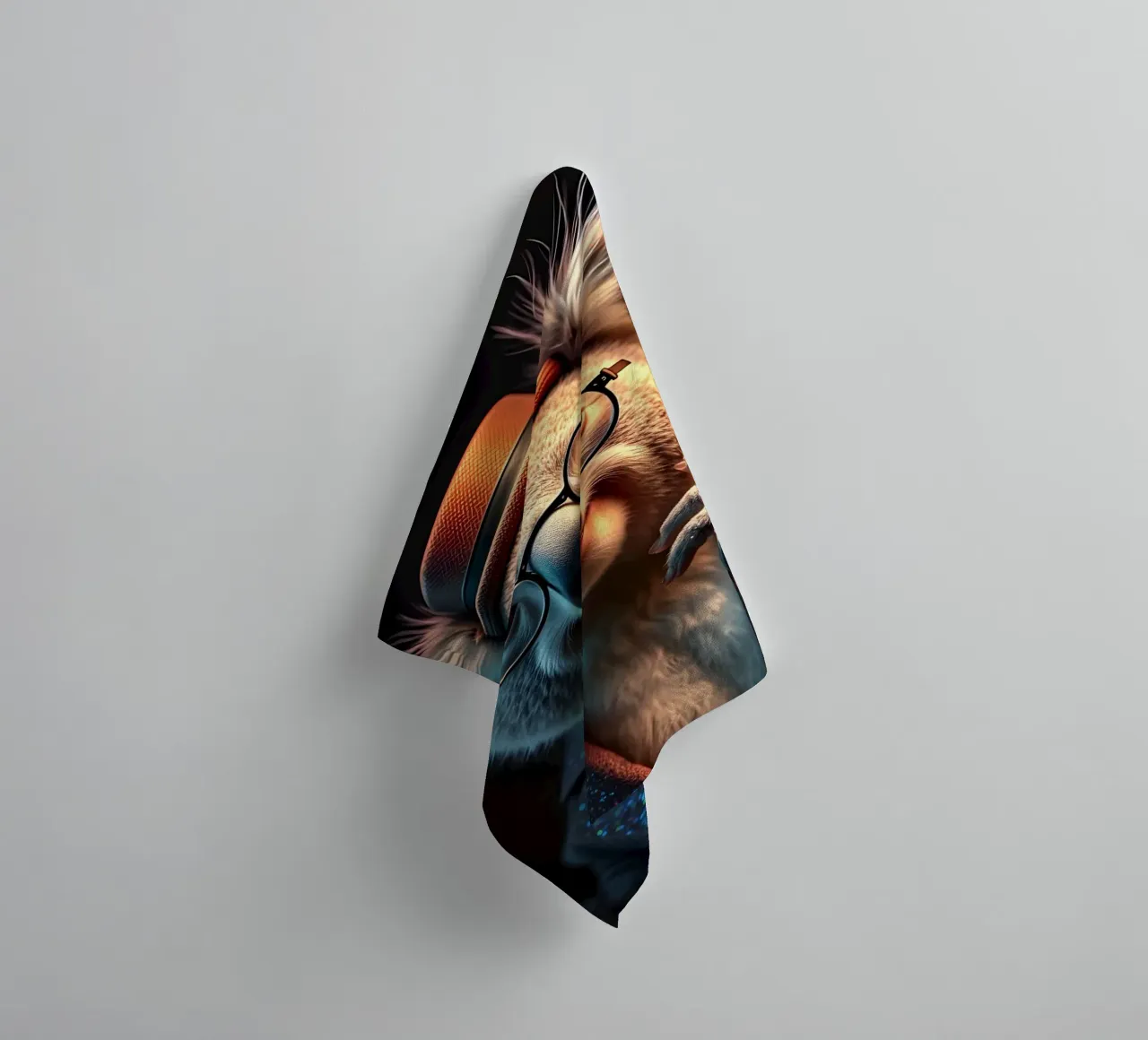 Does He Remind You Of Lennon? towel by Anita's Dream