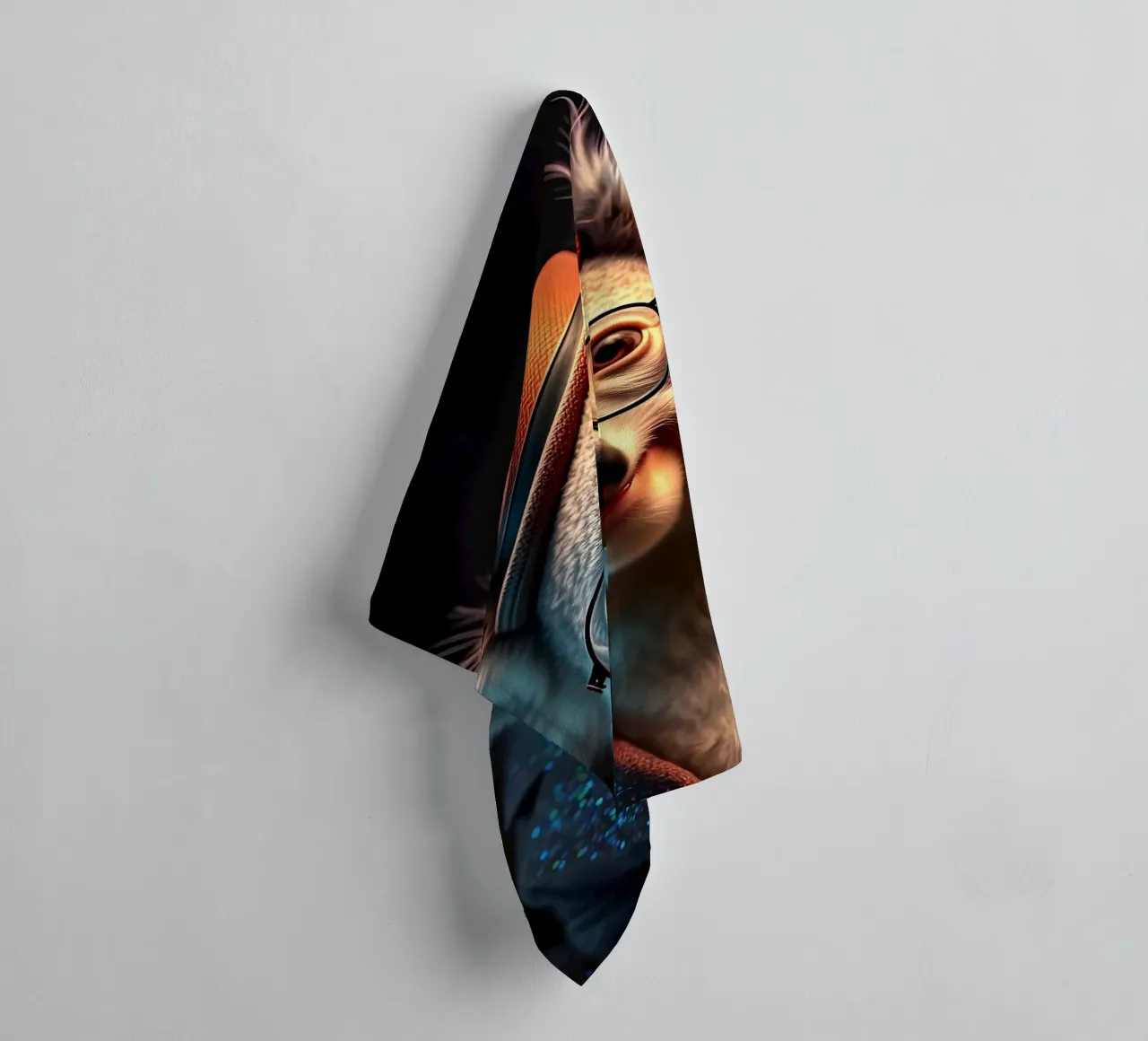 Does He Remind You Of Lennon? towel by Anita's Dream