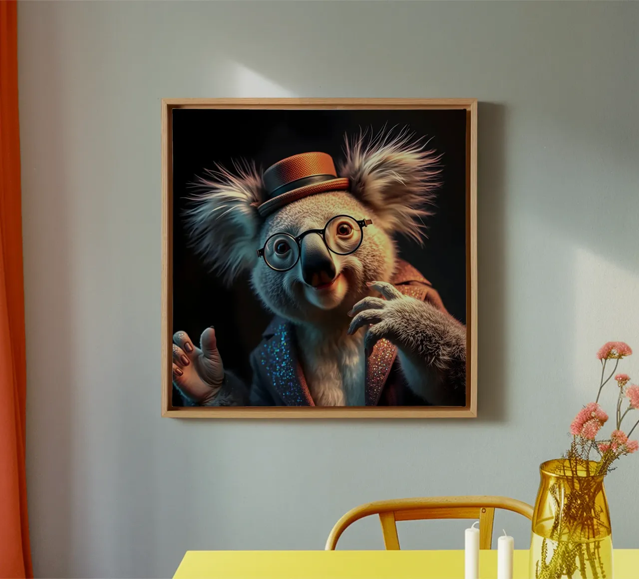 Does He Remind You Of Lennon? canvas by Anita's Dream