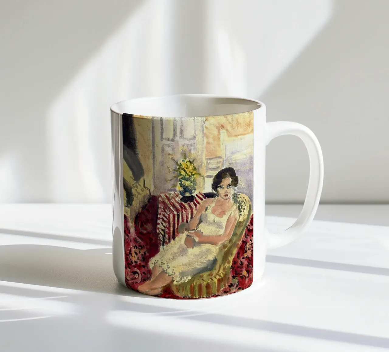 Henri Matisse Ragazze in fiore tazza in ceramica da Spencer Farrell2