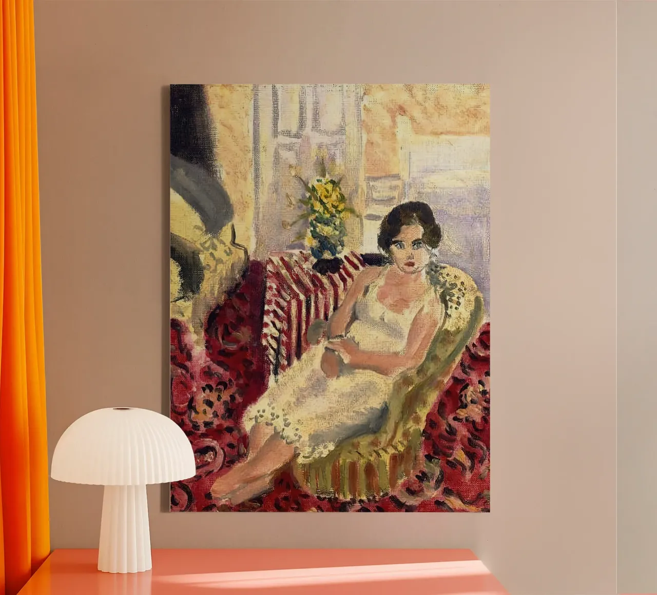 Henri Matisse Ragazze in fiore tela con Cornice a cassetta da Spencer Farrell2
