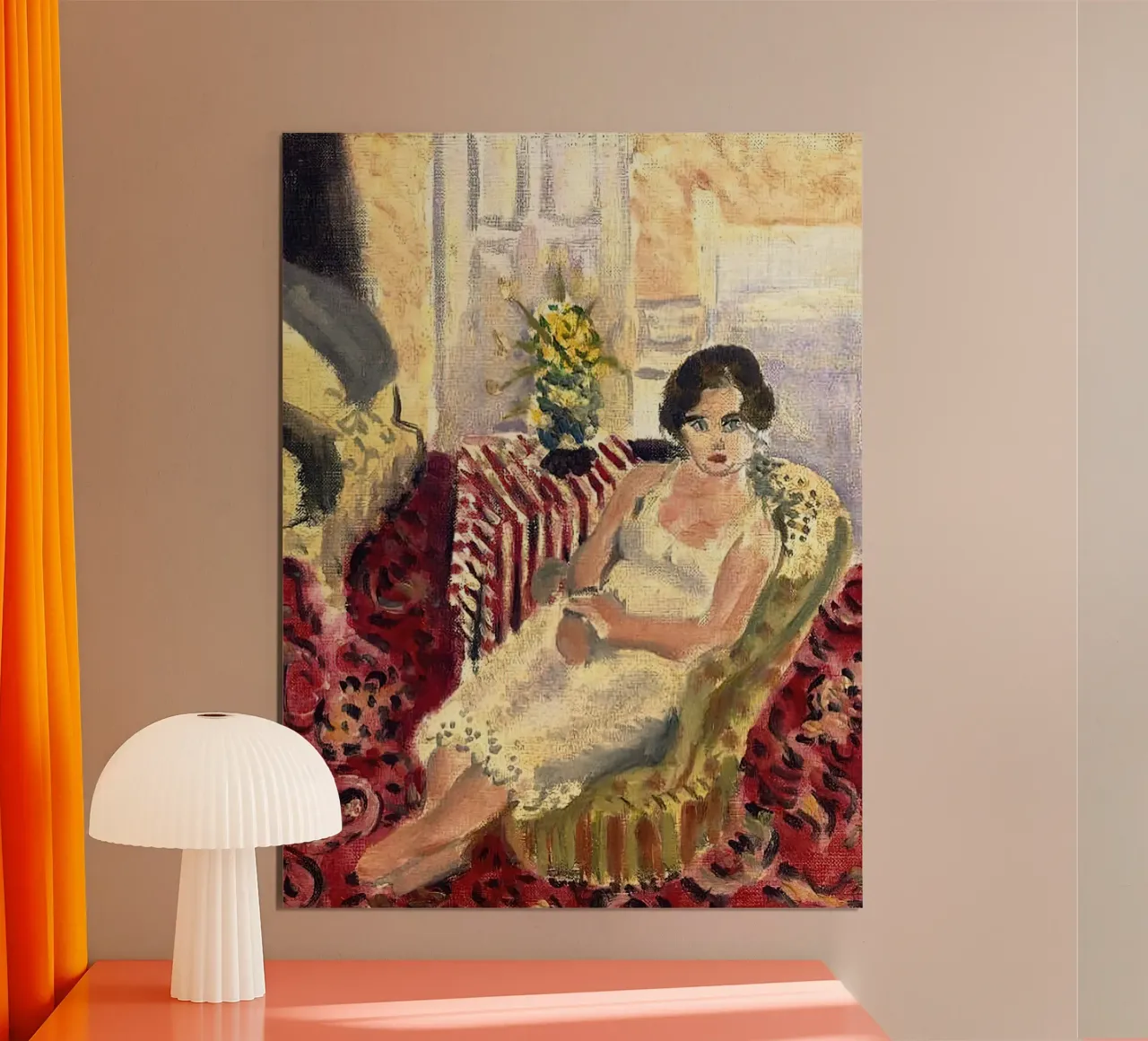 Henri Matisse Ragazze in fiore poster con telaio in plastica da Spencer Farrell2