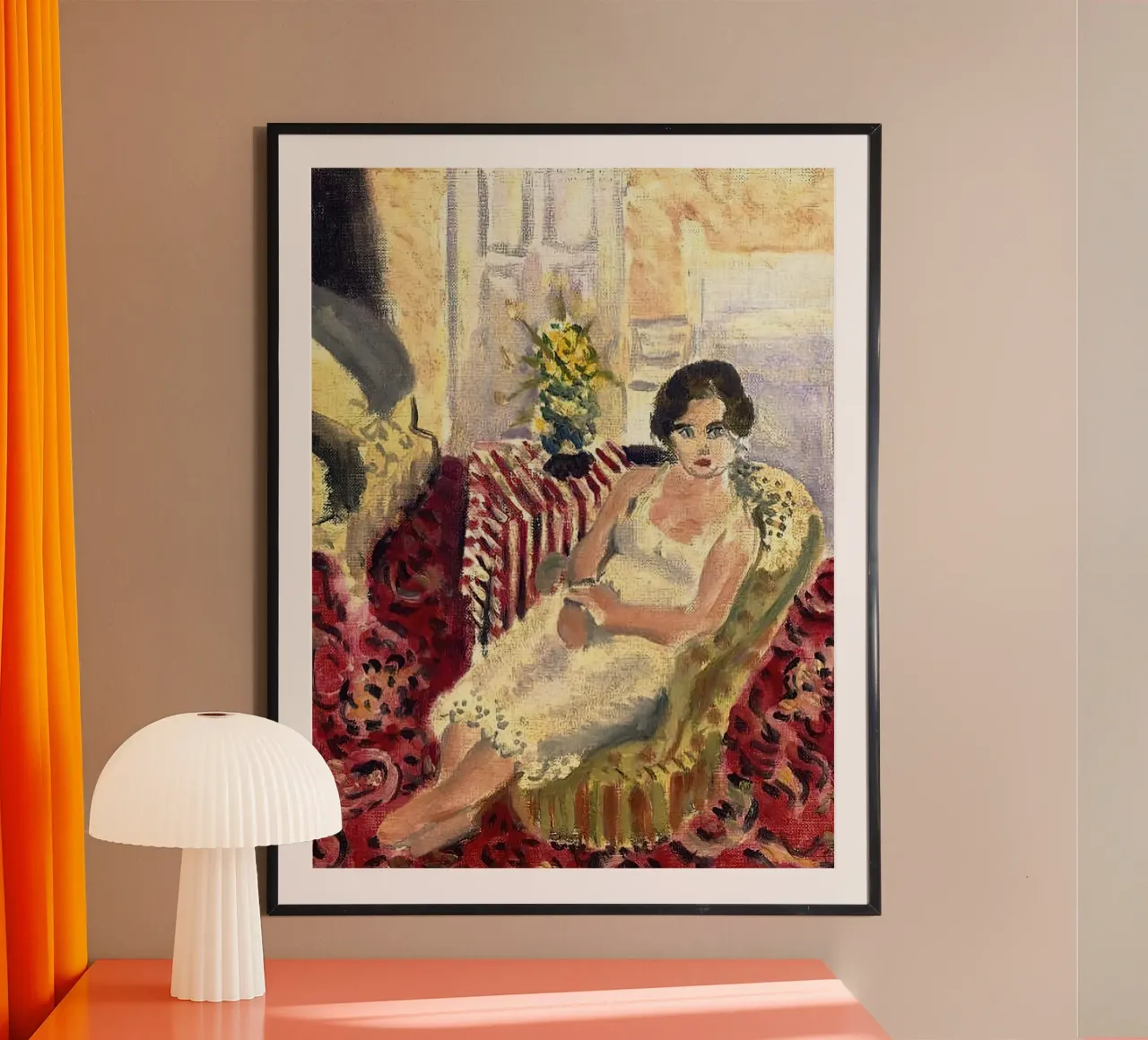 Henri Matisse Ragazze in fiore poster con telaio in plastica da Spencer Farrell2