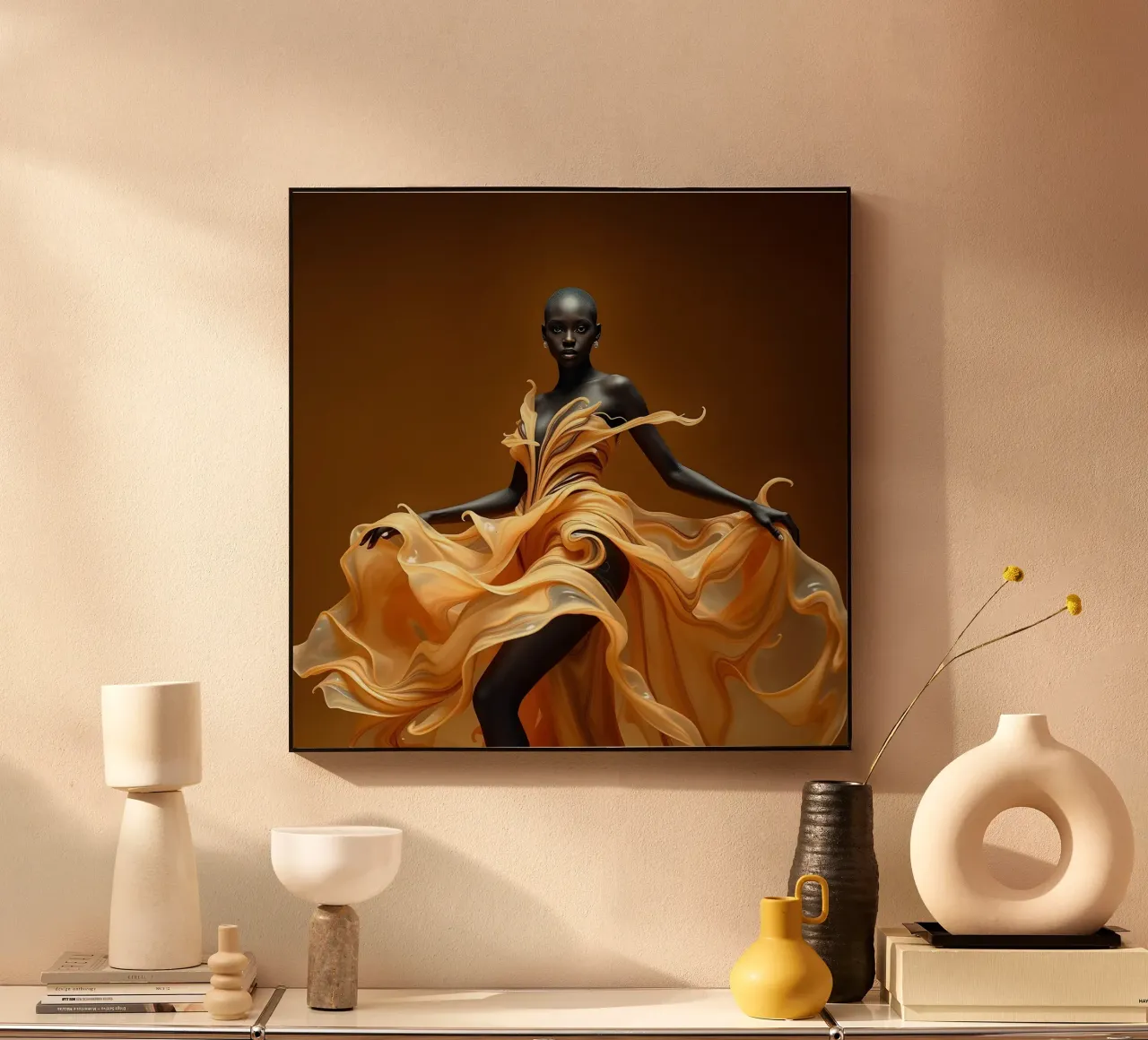 Latte Splash and Swirl plexiglass da Anita's Dream