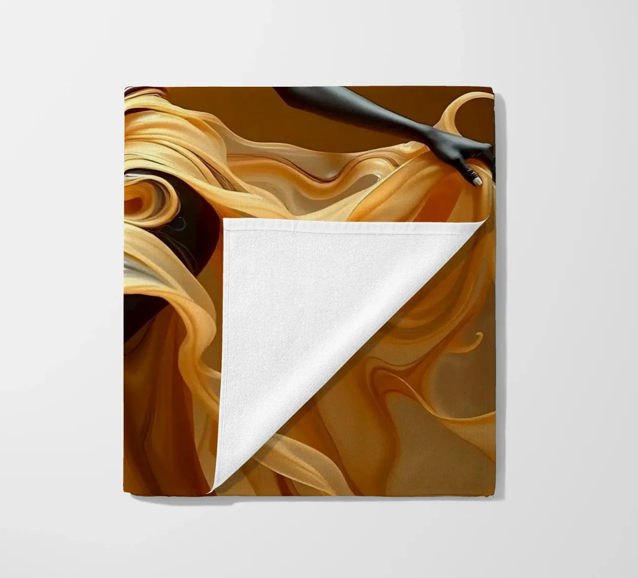 Latte Splash e Swirl telo mare da Anita's Dream