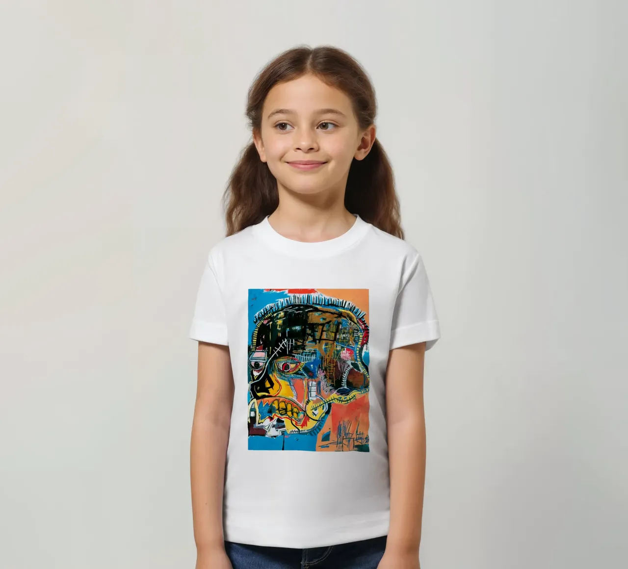 Schädel ohne Titel, 1981 Viele von Jean-Michel Basquiats Kinder T-Shirt von tommieweimann