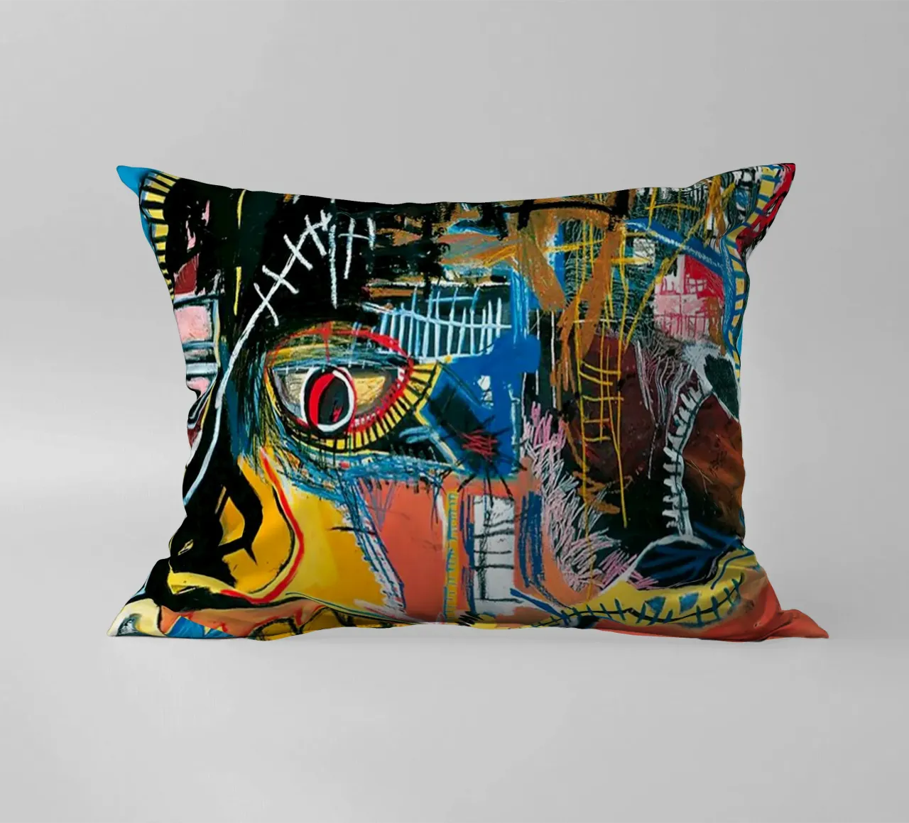Untitled Skull, 1981 Many of Jean-Michel Basquiat’s decorative cushion by tommieweimann