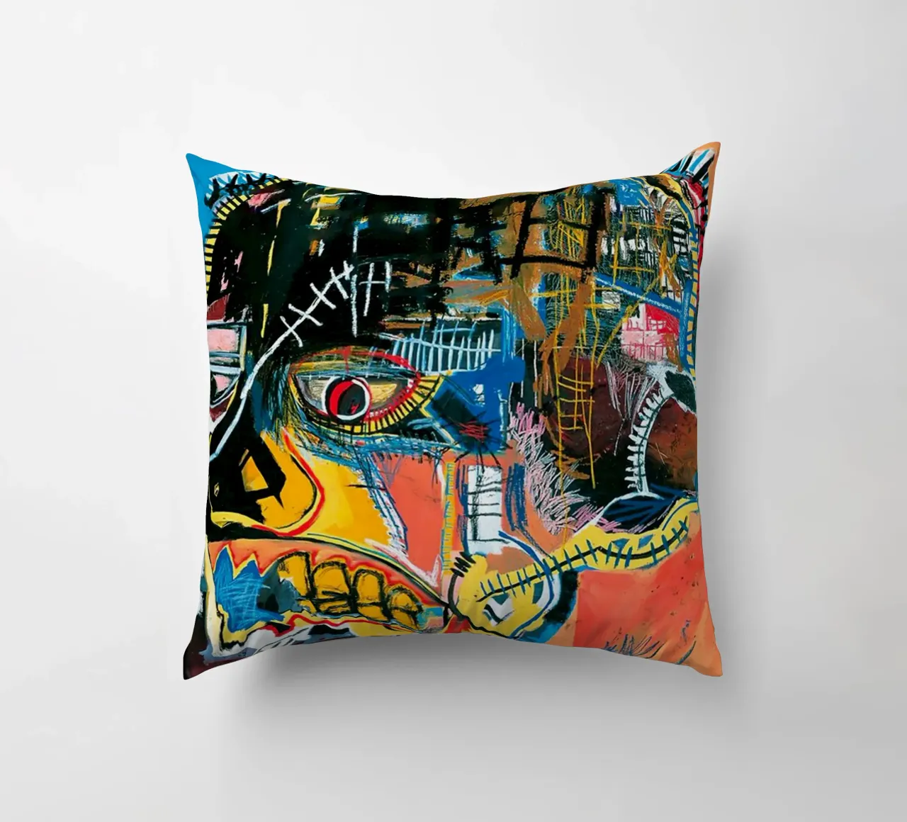 Untitled Skull, 1981 Many of Jean-Michel Basquiat’s decorative cushion by tommieweimann
