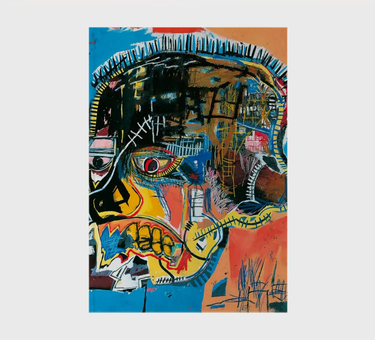 Untitled Skull, 1981 Many of Jean-Michel Basquiat’s notebook by tommieweimann