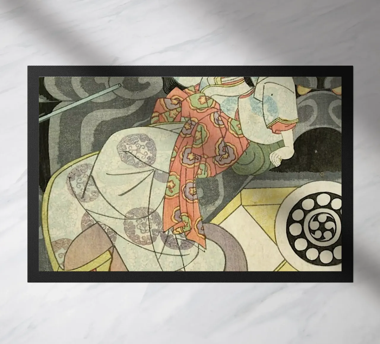 Kuniyoshi - Segawa Kikunojo Acting as Princess Takiyasha zerbino da ARTOTHEK
