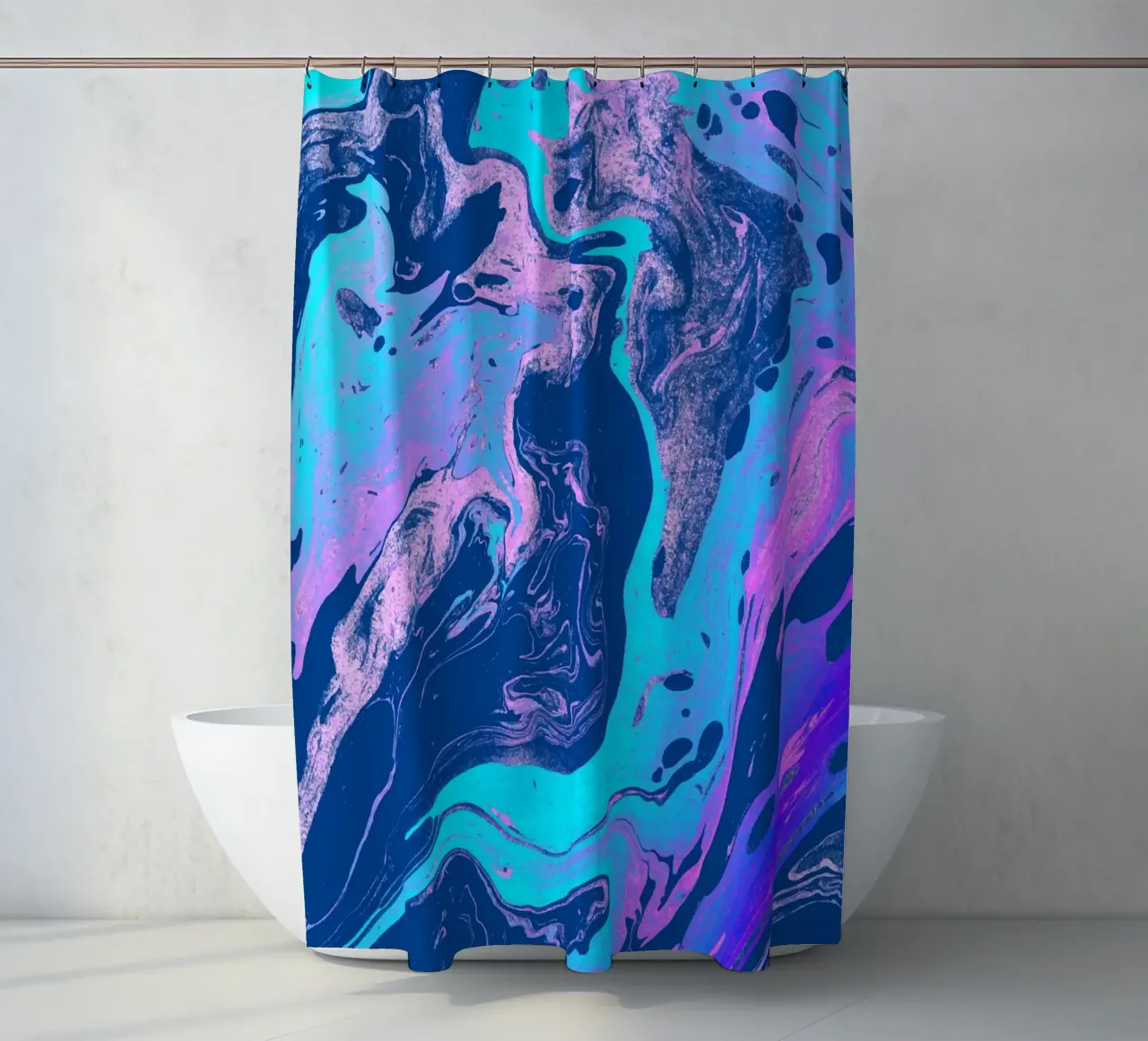 Marbellous shower curtain by 83oranges