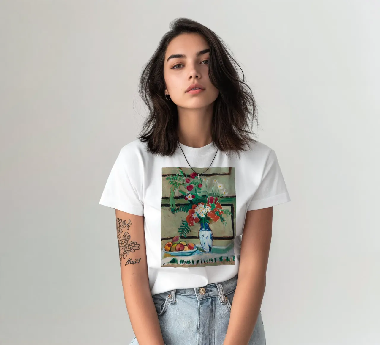 Henri Matisse Fiori e frutta 1909 t-shirt da Spencer Farrell2