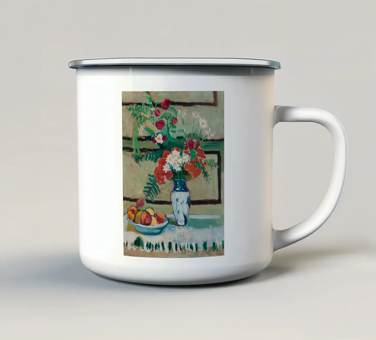 Henri Matisse Fiori e frutta 1909 tazza in smalto da Spencer Farrell2