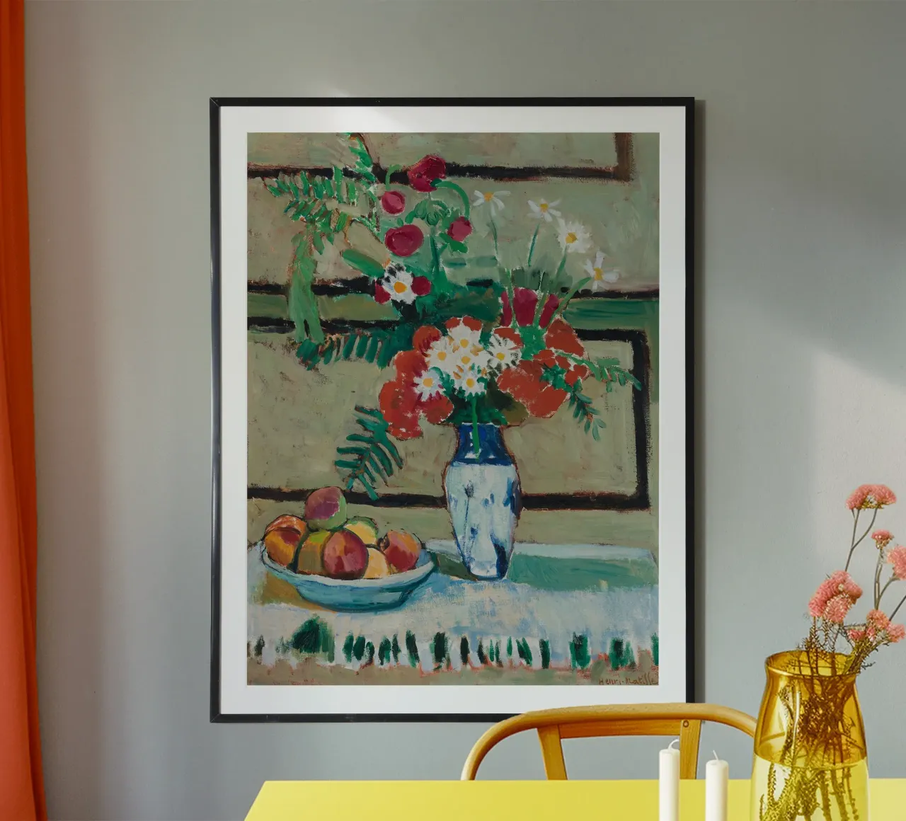 Henri Matisse Fiori e frutta 1909 carta hahnemühle da Spencer Farrell2