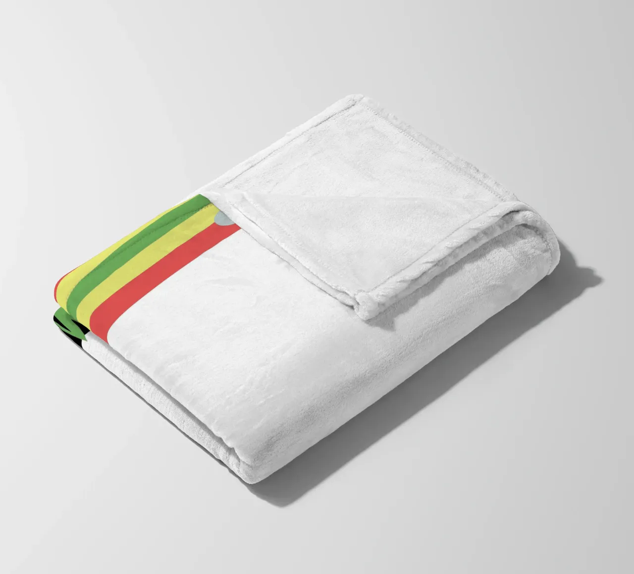 Il coniglio e l'arcobaleno coperta in pile da LOOK DIFFERENT