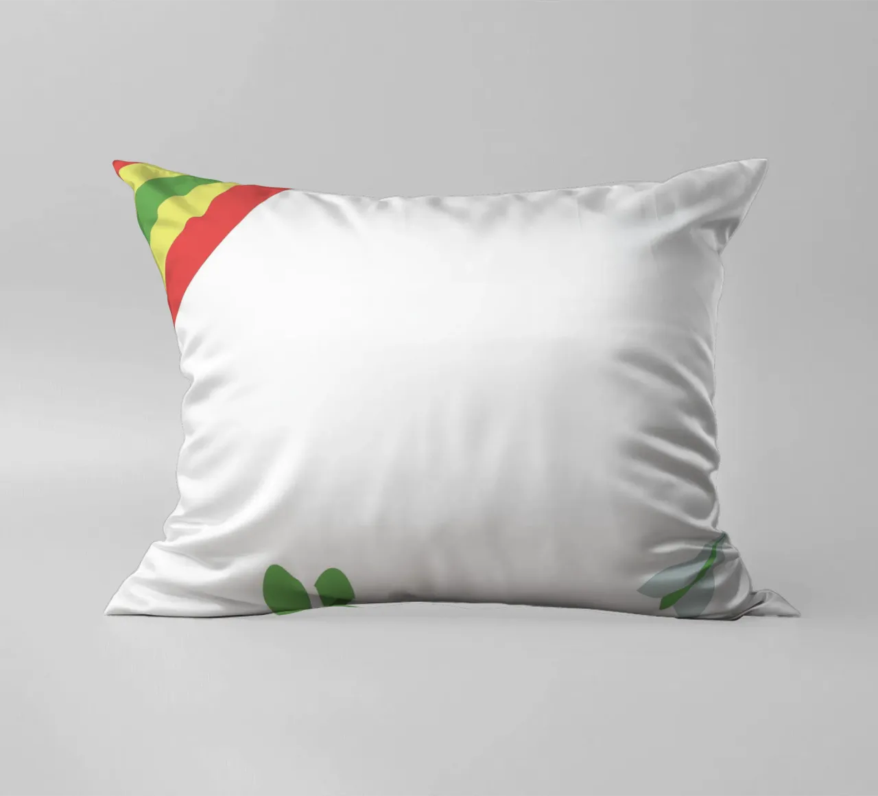 Il coniglio e l'arcobaleno cuscino da LOOK DIFFERENT