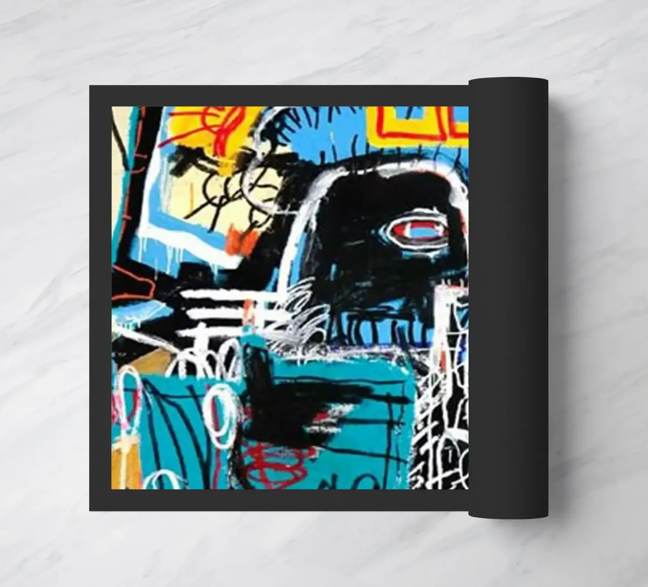 Uccello sul denaro (Jean-Michel Basquiat) zerbino da tommieweimann