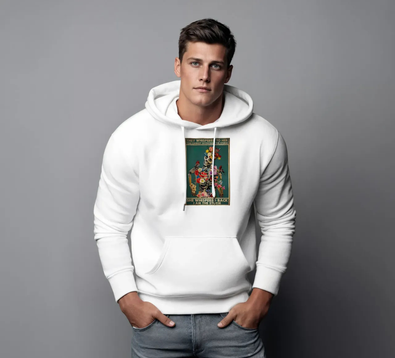Le hanno sussurrato felpa con cappuccio da American Poster