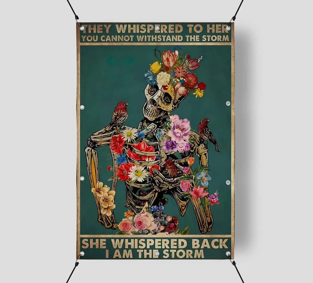 They Whispered To Her pvc cover by American Poster