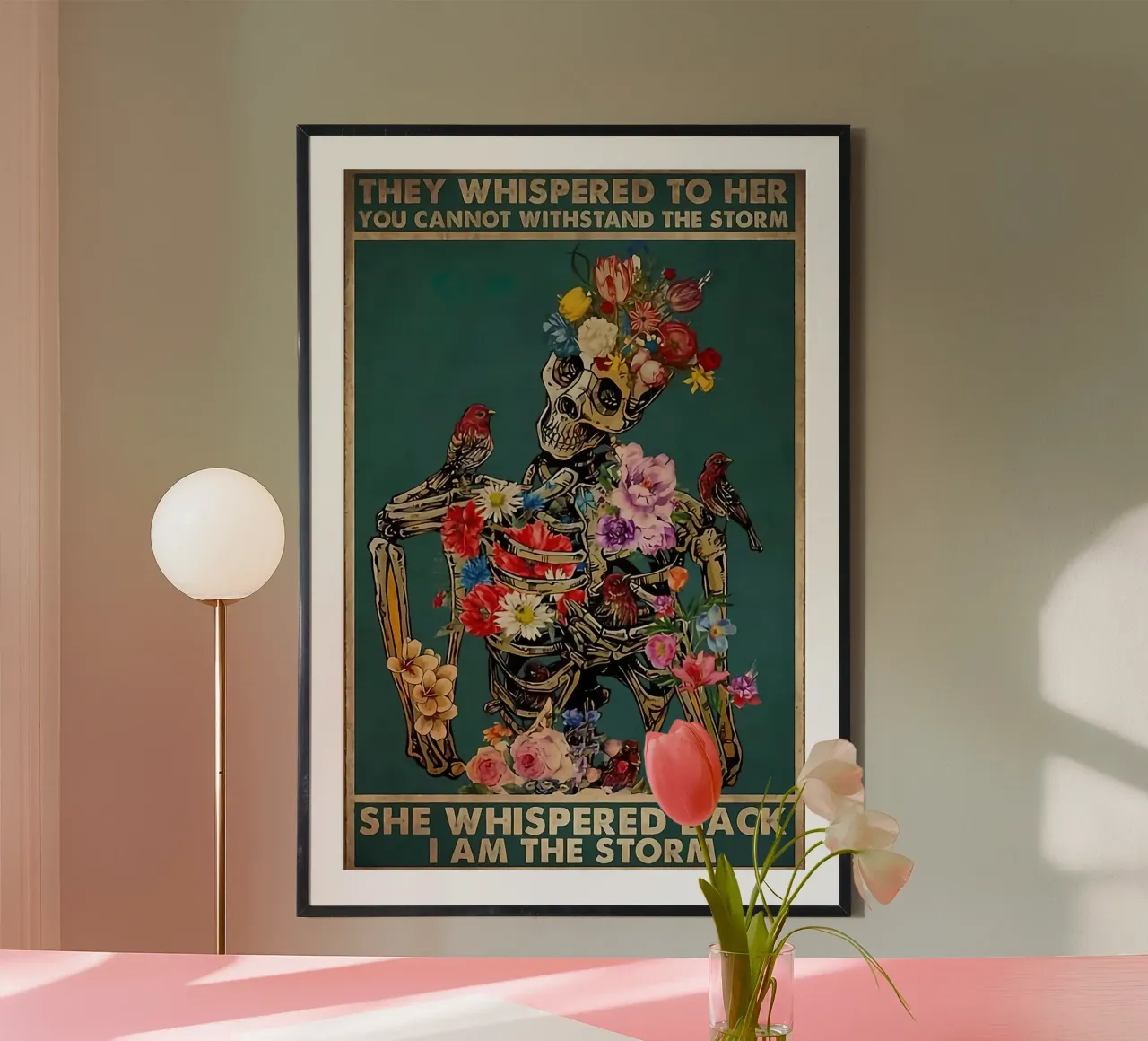Sie flüsterten ihr zu Hahnemühle von American Poster