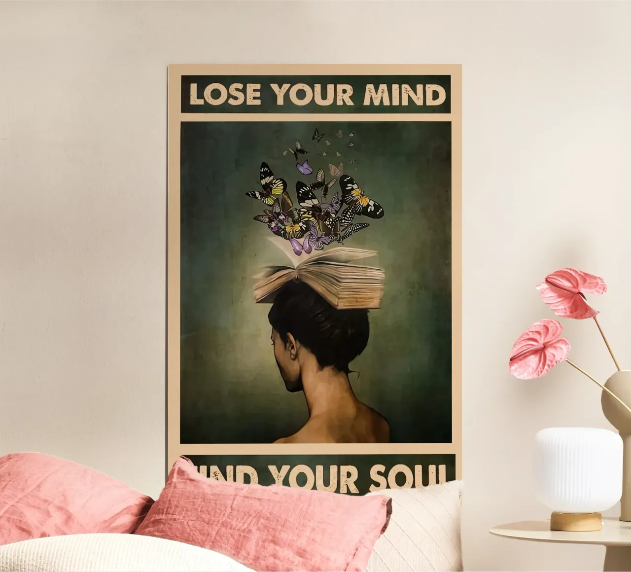 Perdere la mente e ritrovare l'anima carta hahnemühle da American Poster