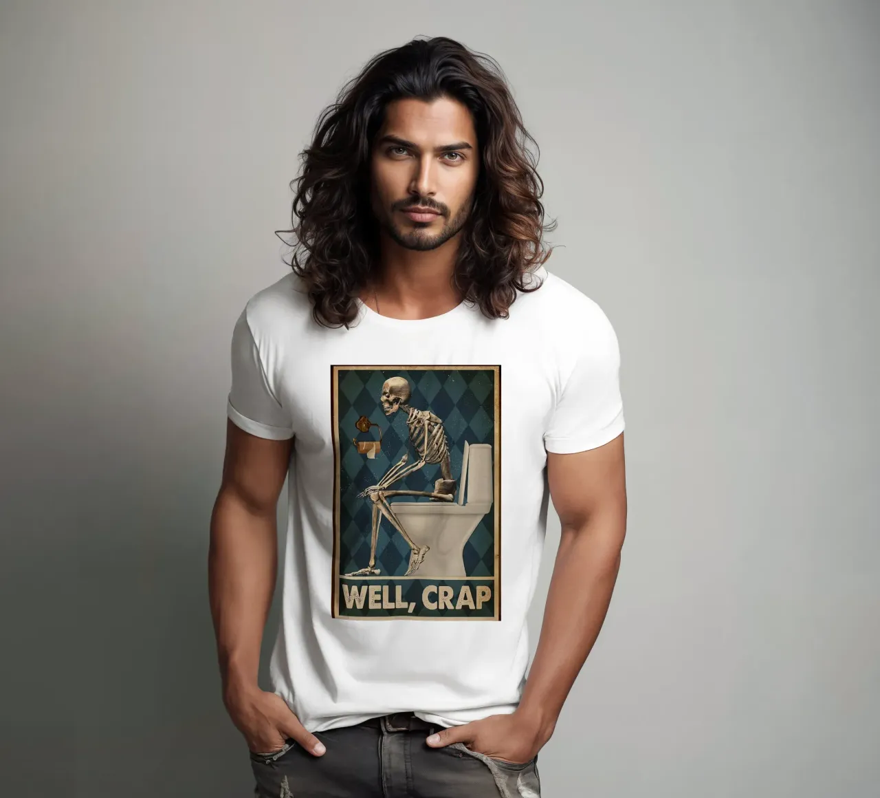 Beh, merda t-shirt da American Poster