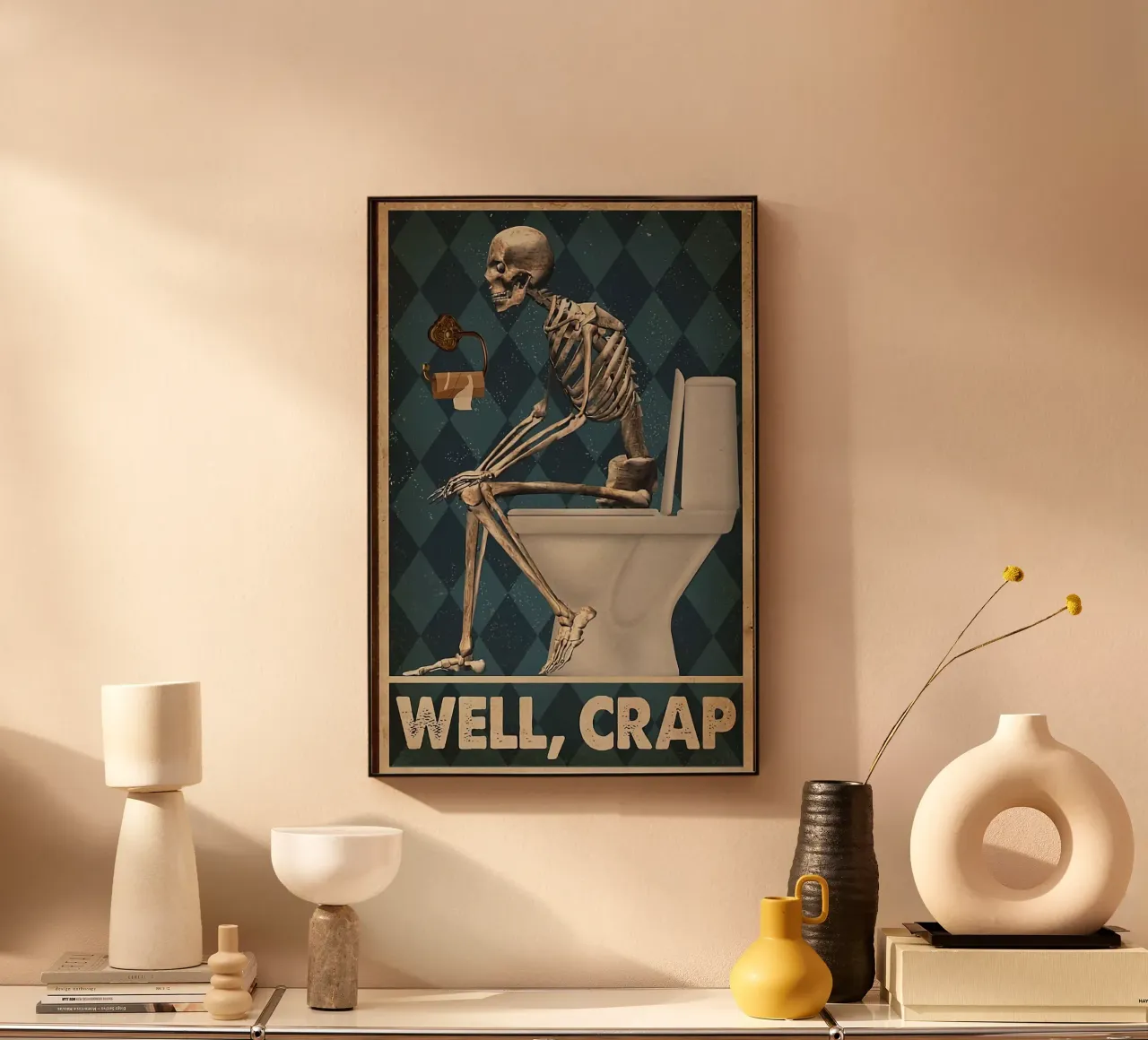 Beh, merda plexiglass da American Poster