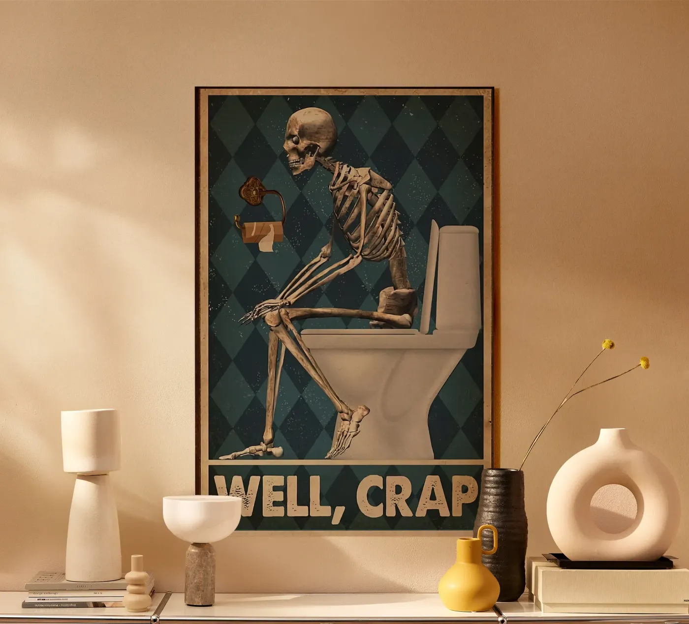 Beh, merda plexiglass da American Poster