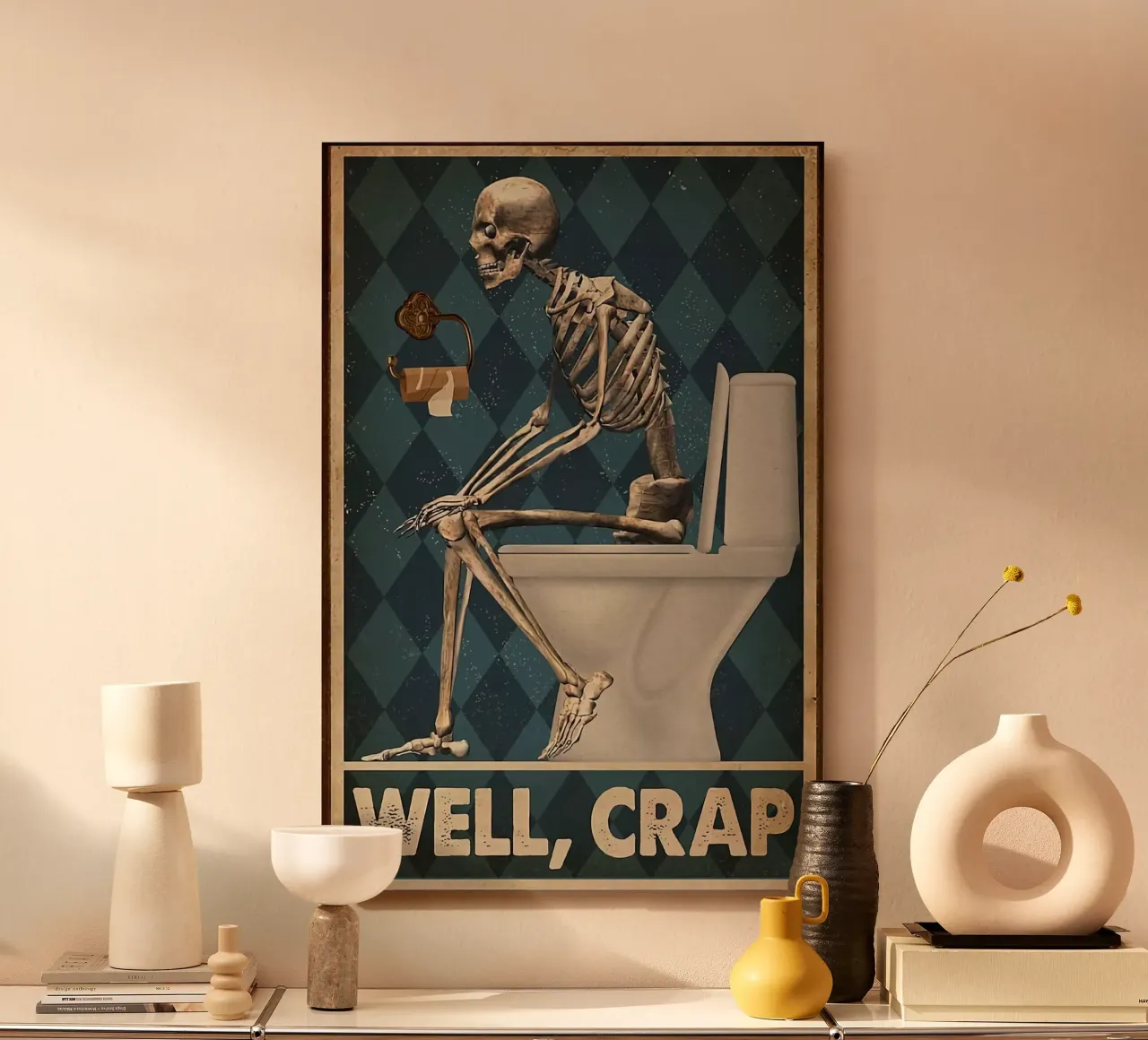Beh, merda alluminio dibond da American Poster