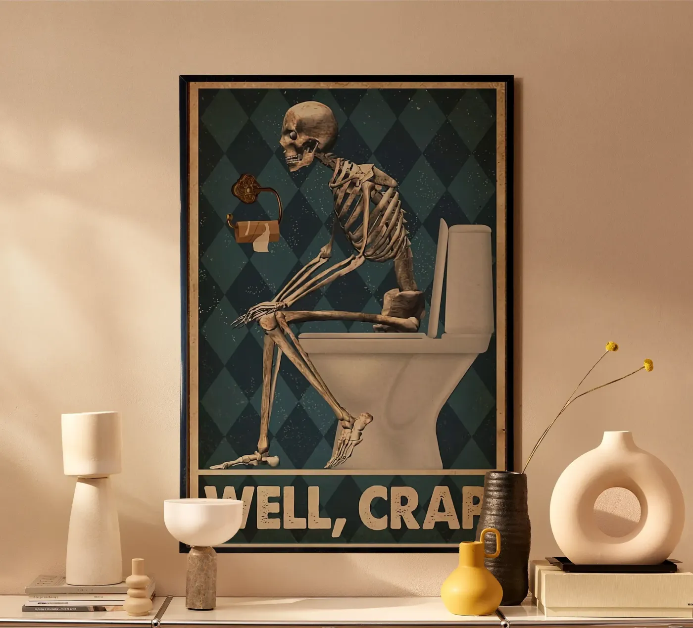 Beh, merda poster da American Poster