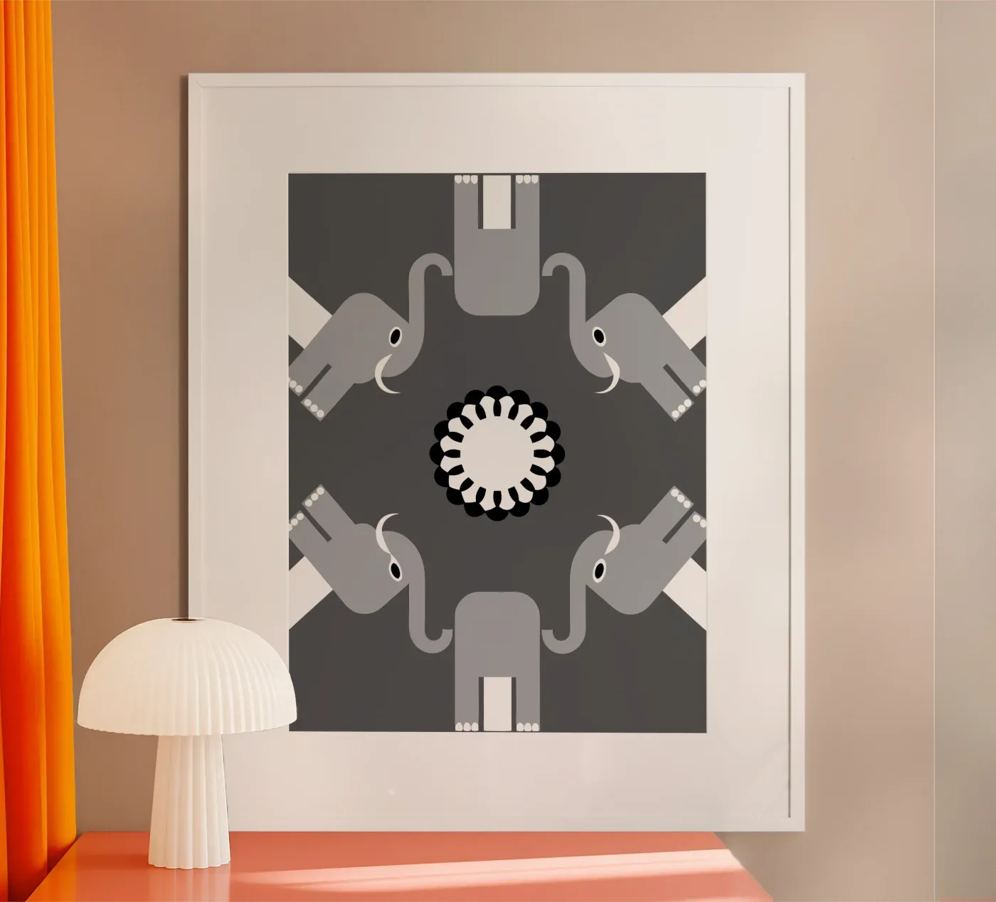 Elephant poster by LOOK DIFFERENT