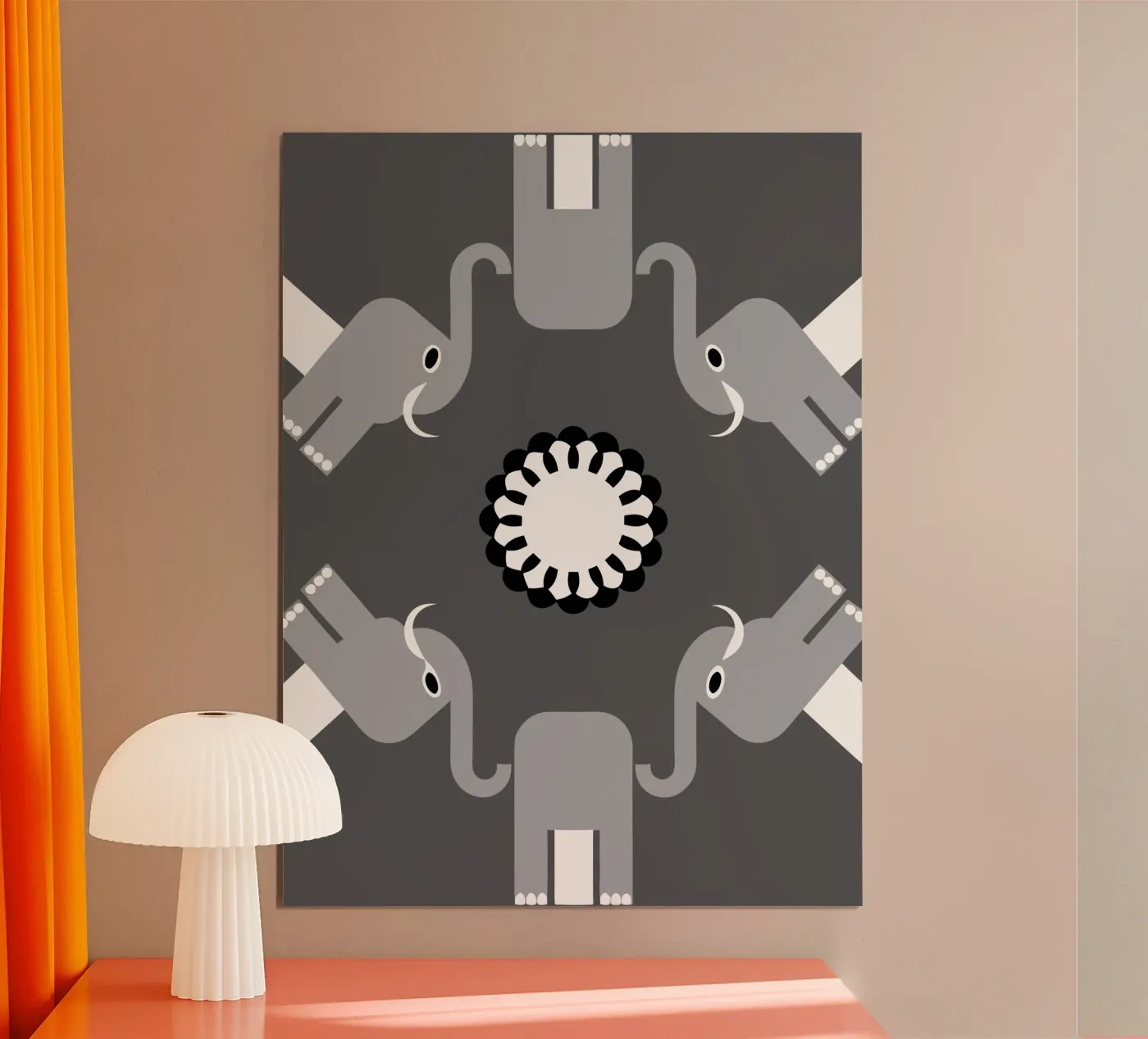 Elephant poster by LOOK DIFFERENT