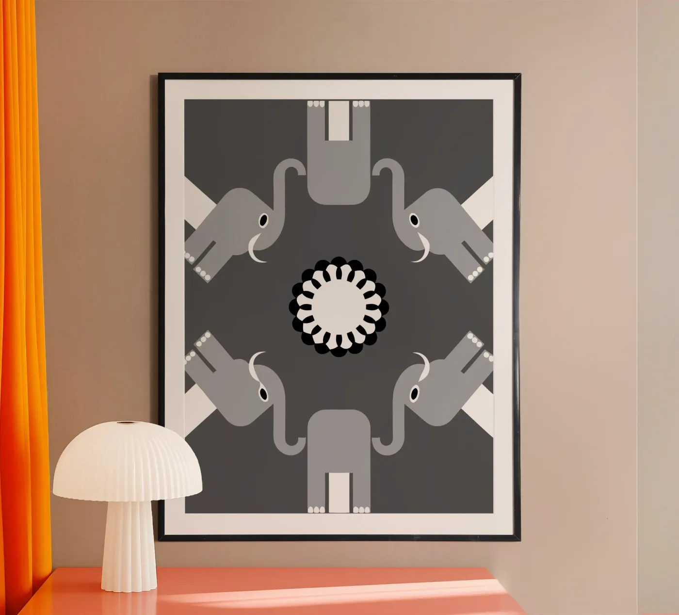 Elephant poster by LOOK DIFFERENT
