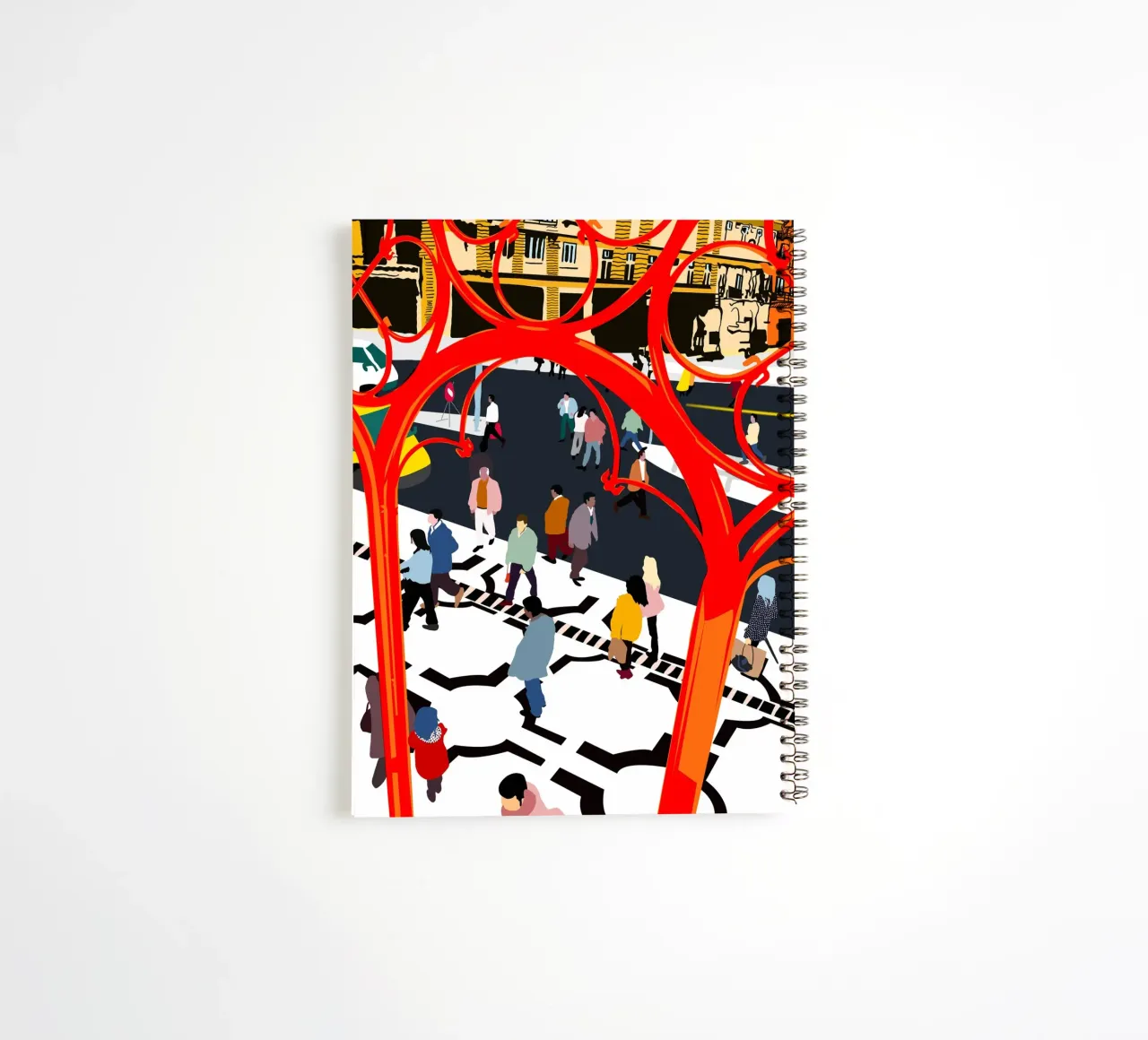 City Streets spiral notebook by 83oranges