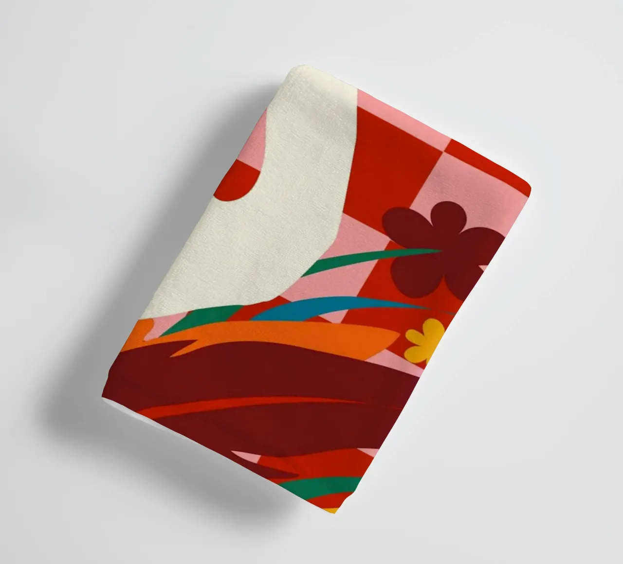 Checkers & The Great Egret towel by 83oranges