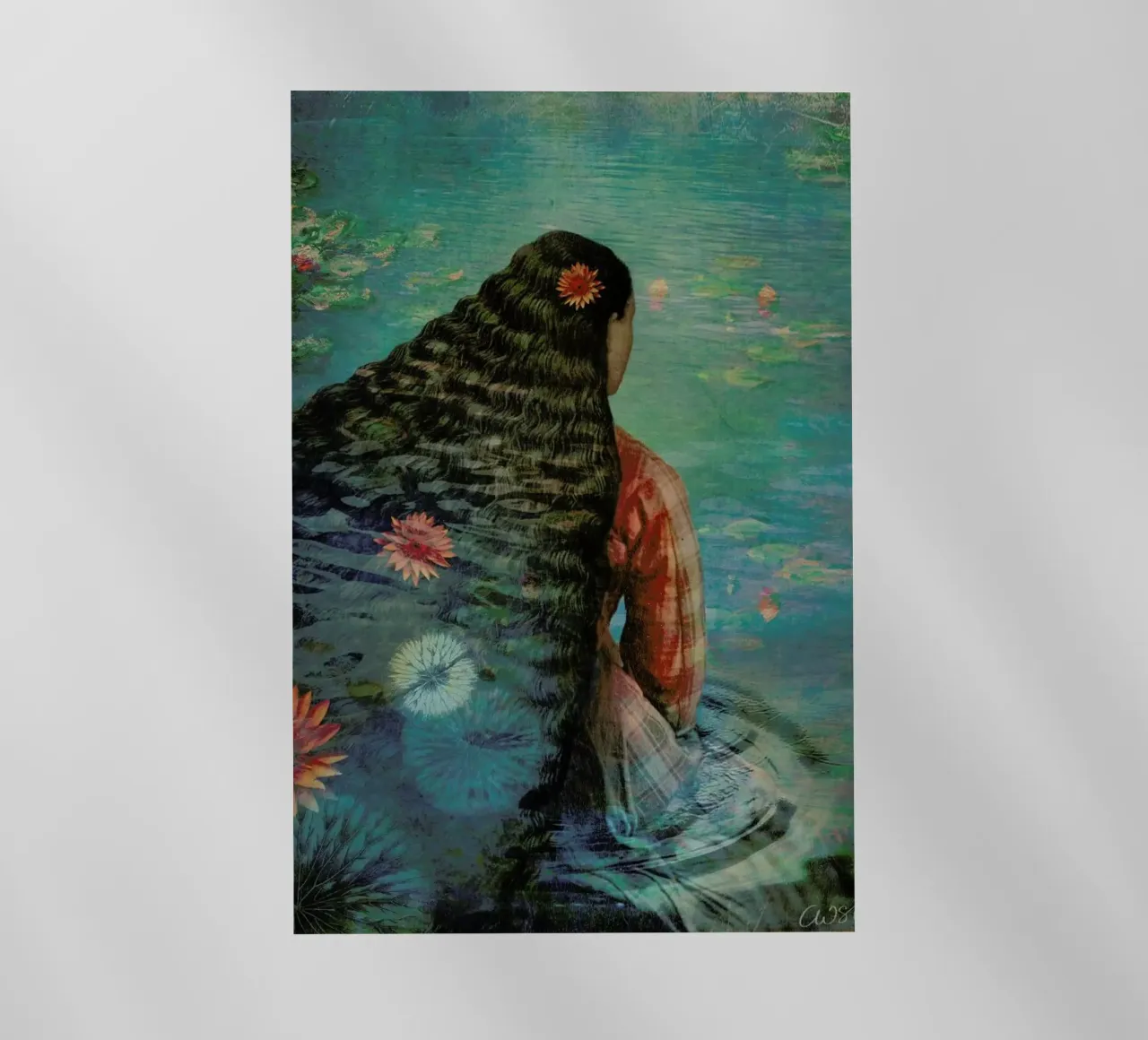 Waterlily 2 pellicola backlit da Catrin Welz-Stein