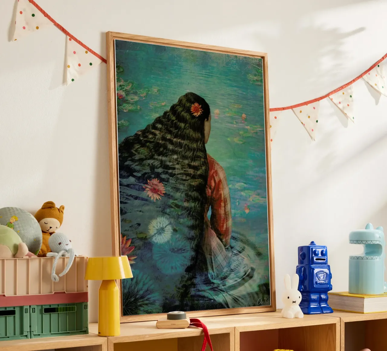 Waterlily 2 plexiglass da Catrin Welz-Stein