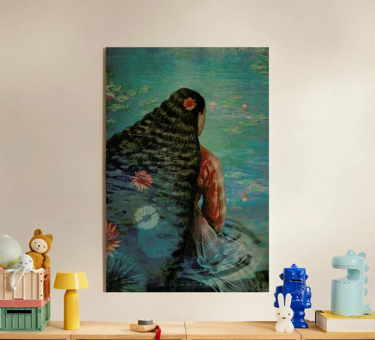 Waterlily 2 plexiglass da Catrin Welz-Stein