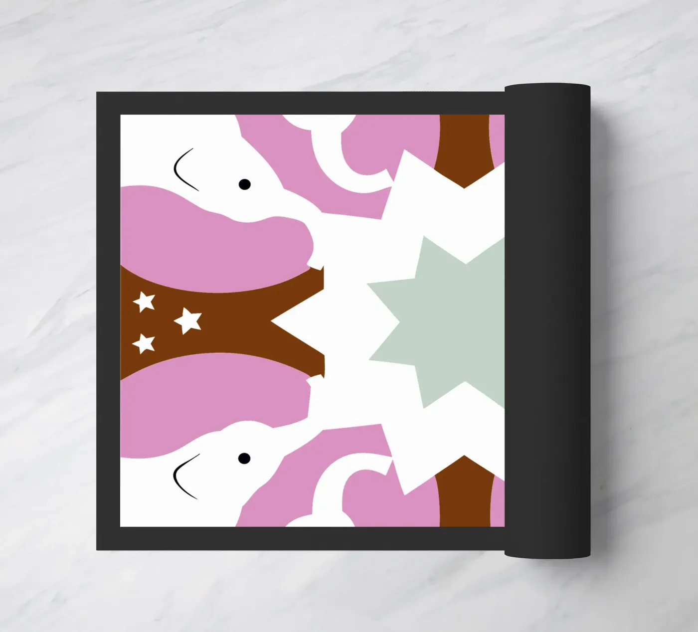 Elephant doormat by LOOK DIFFERENT