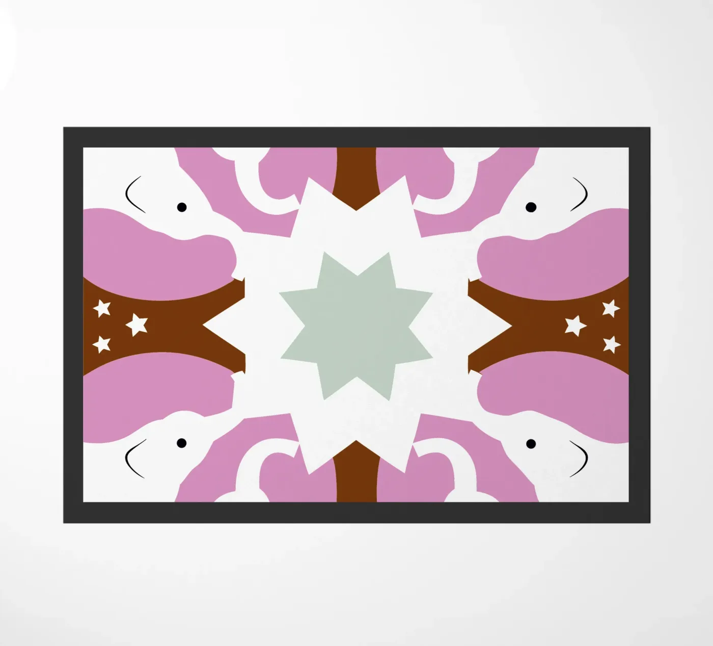 Elephant doormat by LOOK DIFFERENT