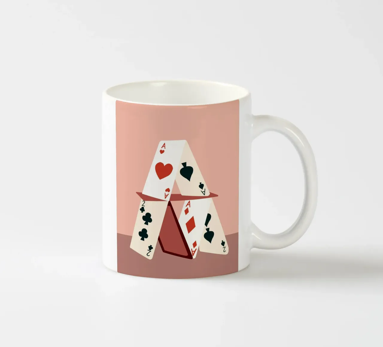Torre di carte da gioco tazza in ceramica da 83oranges