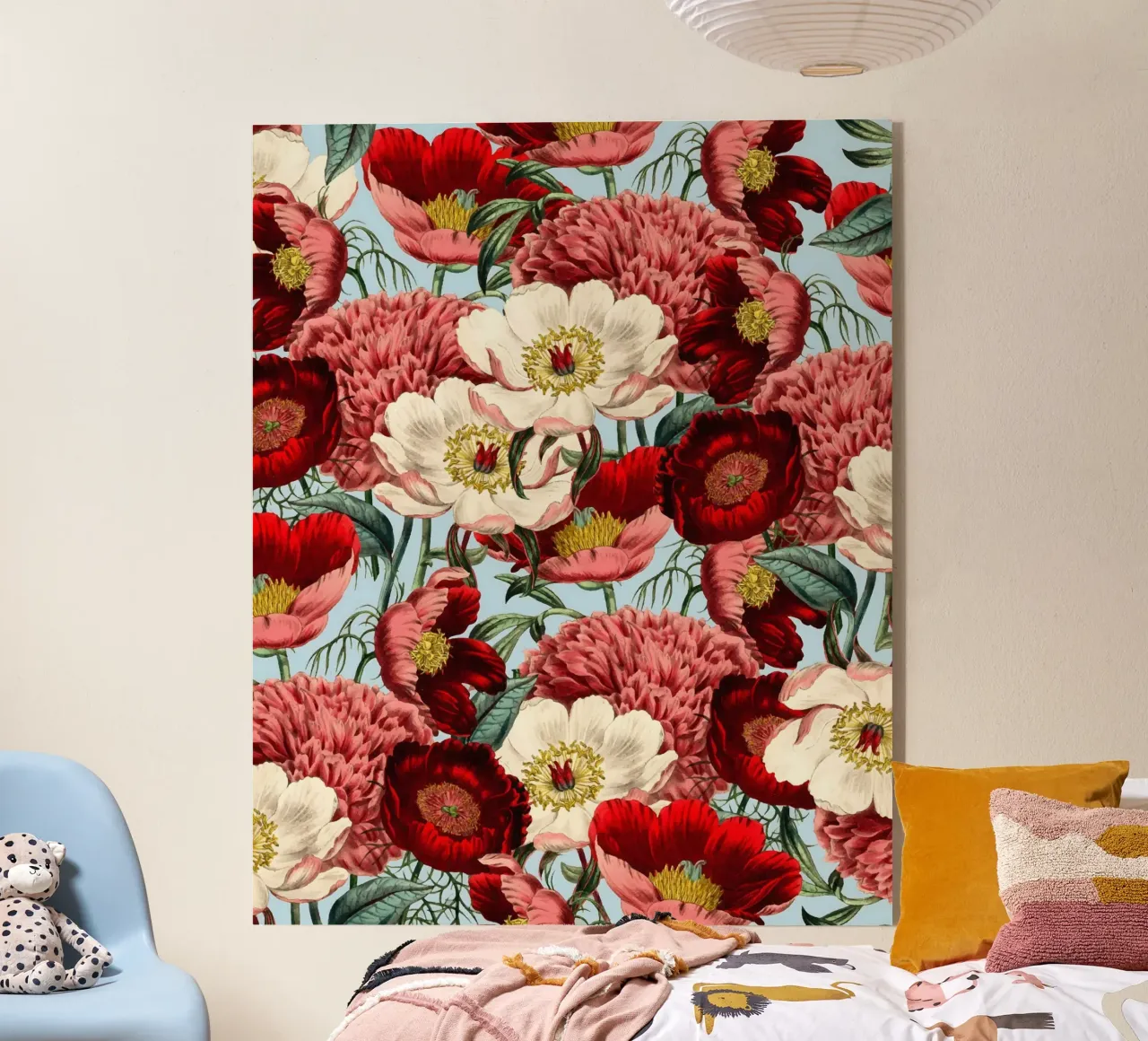 Velluto floreale plexiglass da 83oranges.com